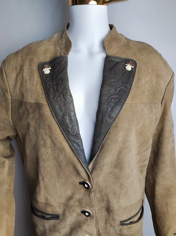 【DISCERNMENT】IL Cut Suede Jacket DISCERNMENT】Router Suede Biker Jacket