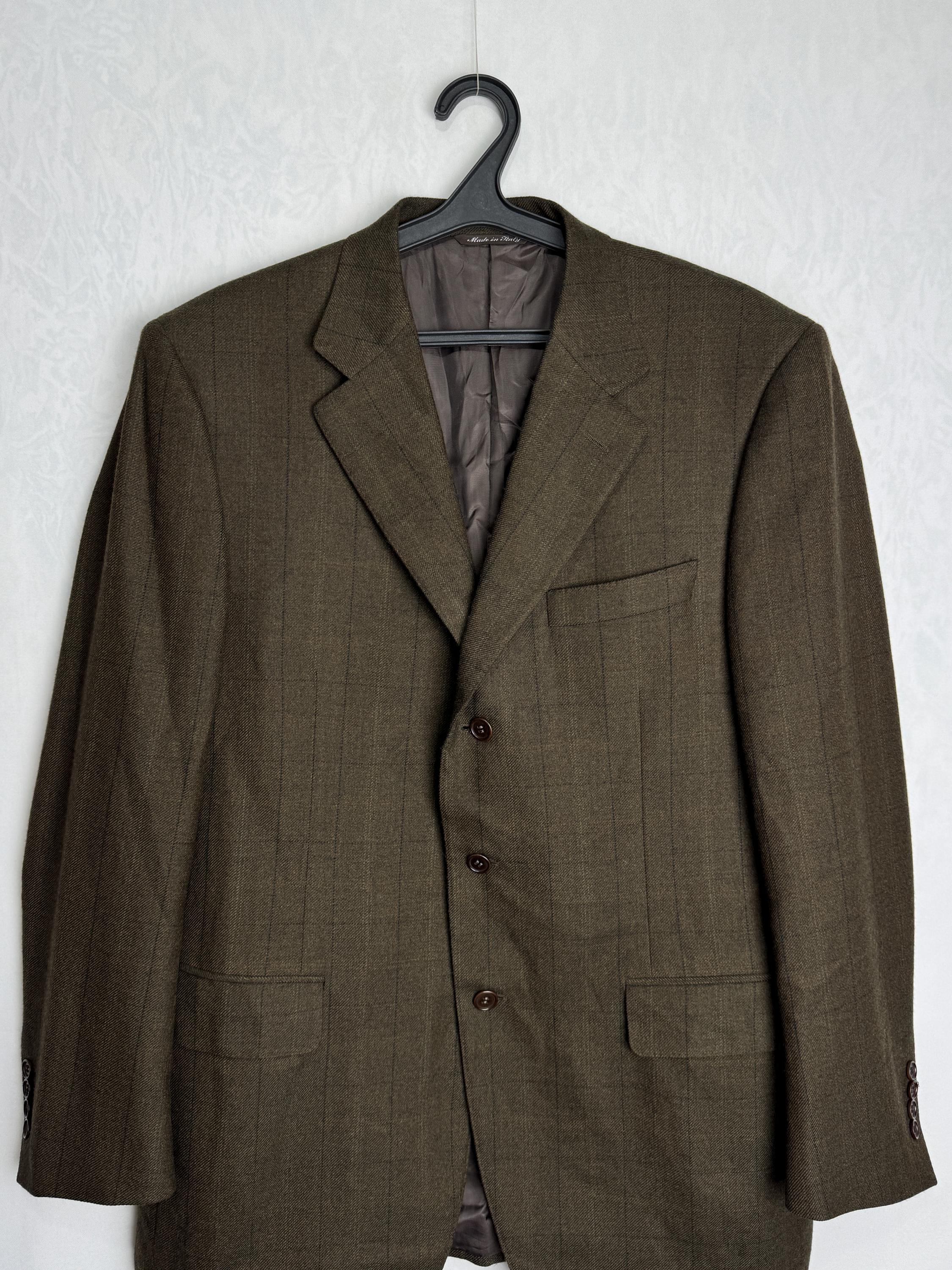 CANALI Wool & Cashmere Suit Jacket, 90s Italian Designer Mens