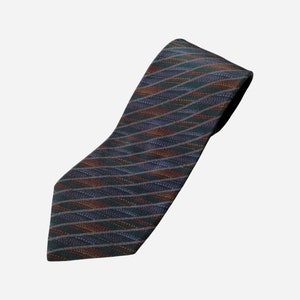 MISSONI CRAVATTE Silk Tie, 80s Vintage Designer Necktie, Silk Statement Tie, Classic Italian Neck Tie, Mens Suit Accessories, Gift For Him
