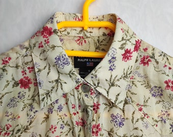 Polo Ralph Lauren Floral Seersucker Shirt – InStyle-Tuscaloosa