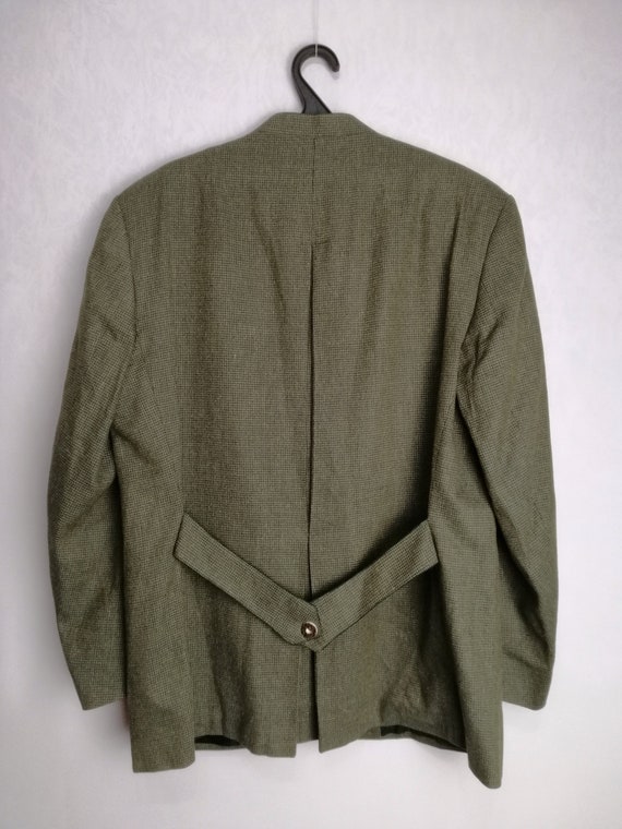 Mens Trachten Jacket, Austrian Wool & Silk Jacket… - image 3
