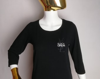 Womens Tshirt Tee Shirt Yve Saint Laurent Femme YVES SAINT LAURENT