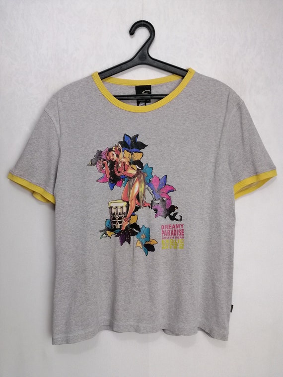 JUST CAVALLI Graphic T shirt 90s Italian Designer Tee Authentic Cotton Top Exotic Print Summer Tshirt Roberto Cavalli Clothing Size XL Etsy UK