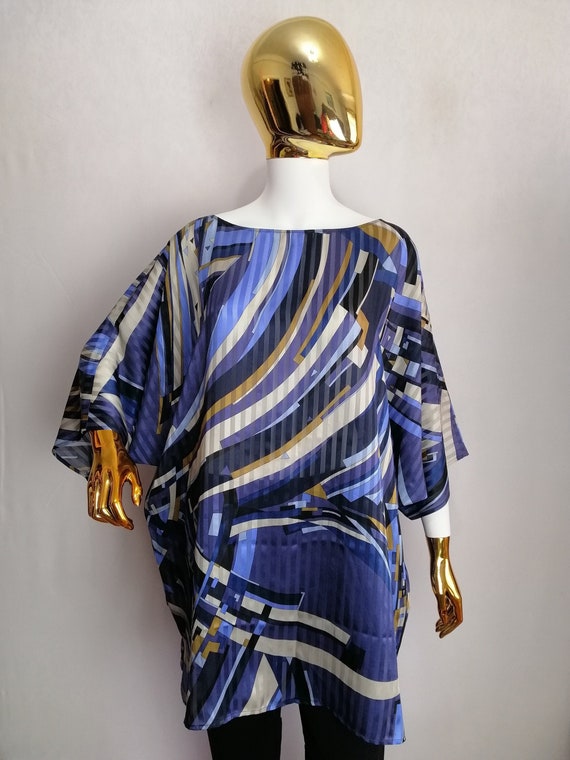 Tunique en soie grande taille new arrivals