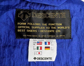 DESCENTE スキージャケット、90年代メンズスキージャケット、日本