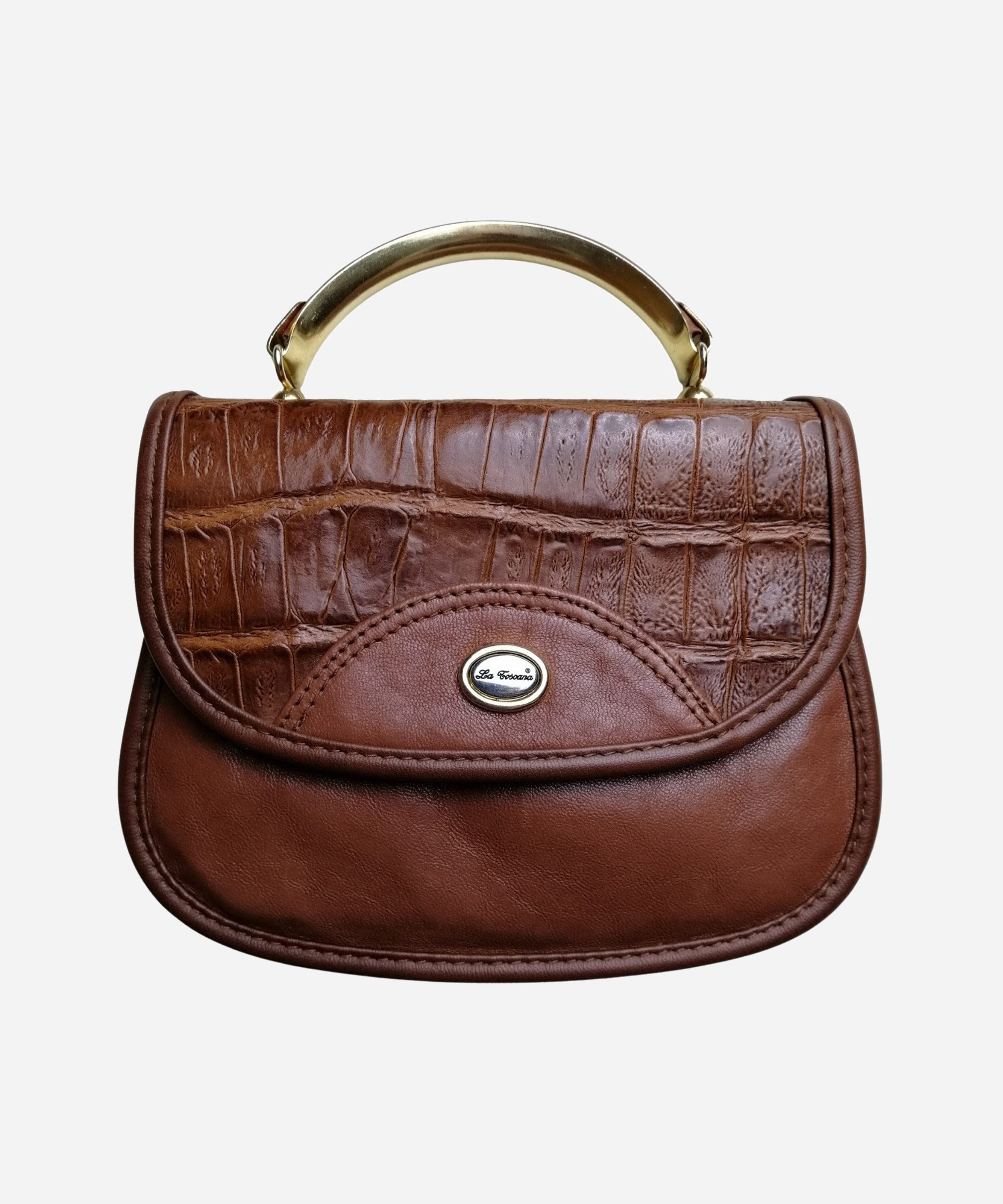 Borsa Tracolla pelle vintage Enrico Vivalli