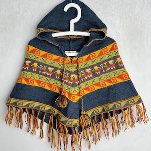 Peruvian poncho - Etsy 日本