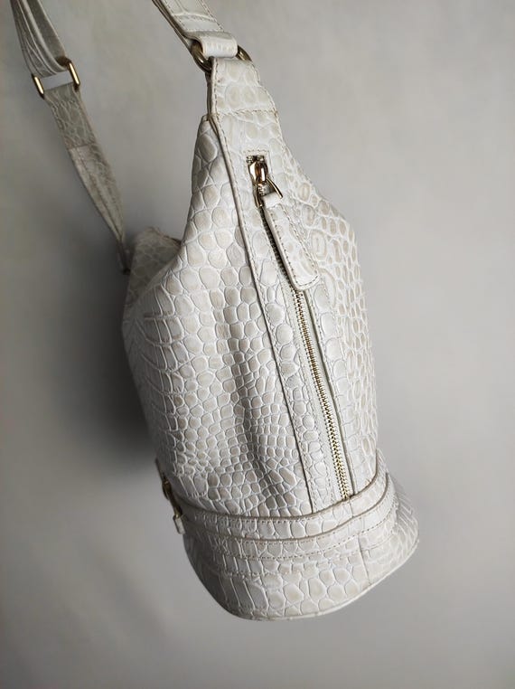 Buy ETIENNE AIGNER Leather Hobo Bag, Y2K Authentic Designer  display picture 3