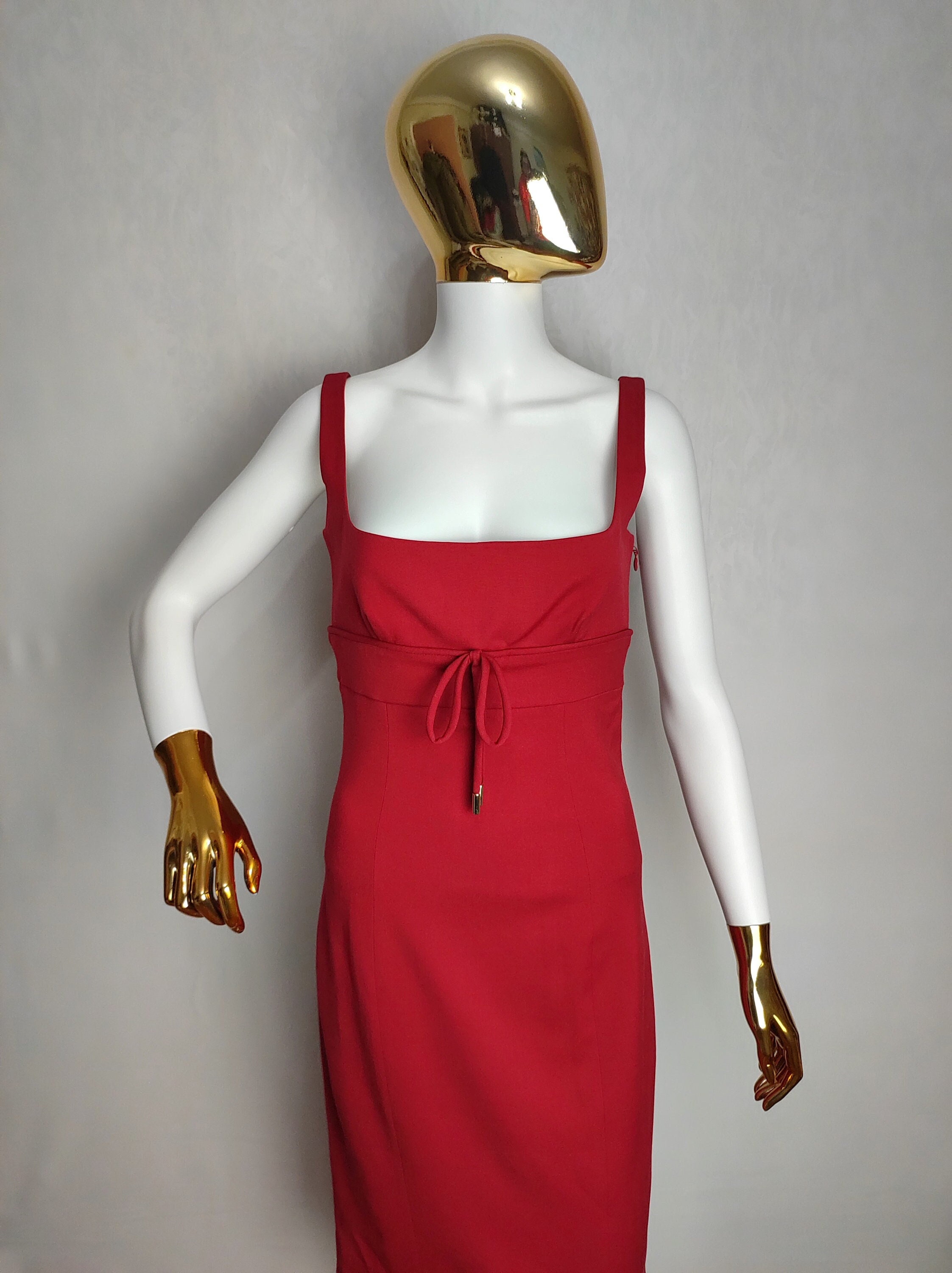 strapless open back dress ZITA DRESS