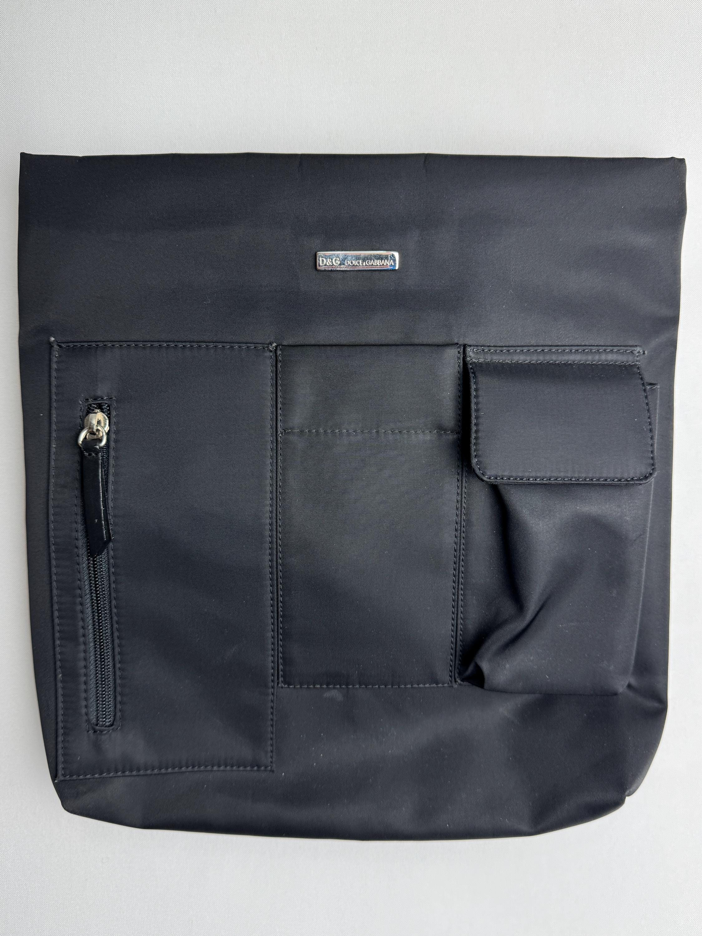 ドルチェ＆ガッバーナのヴィンテージナイロンバッグ、Y2Kイタリア製