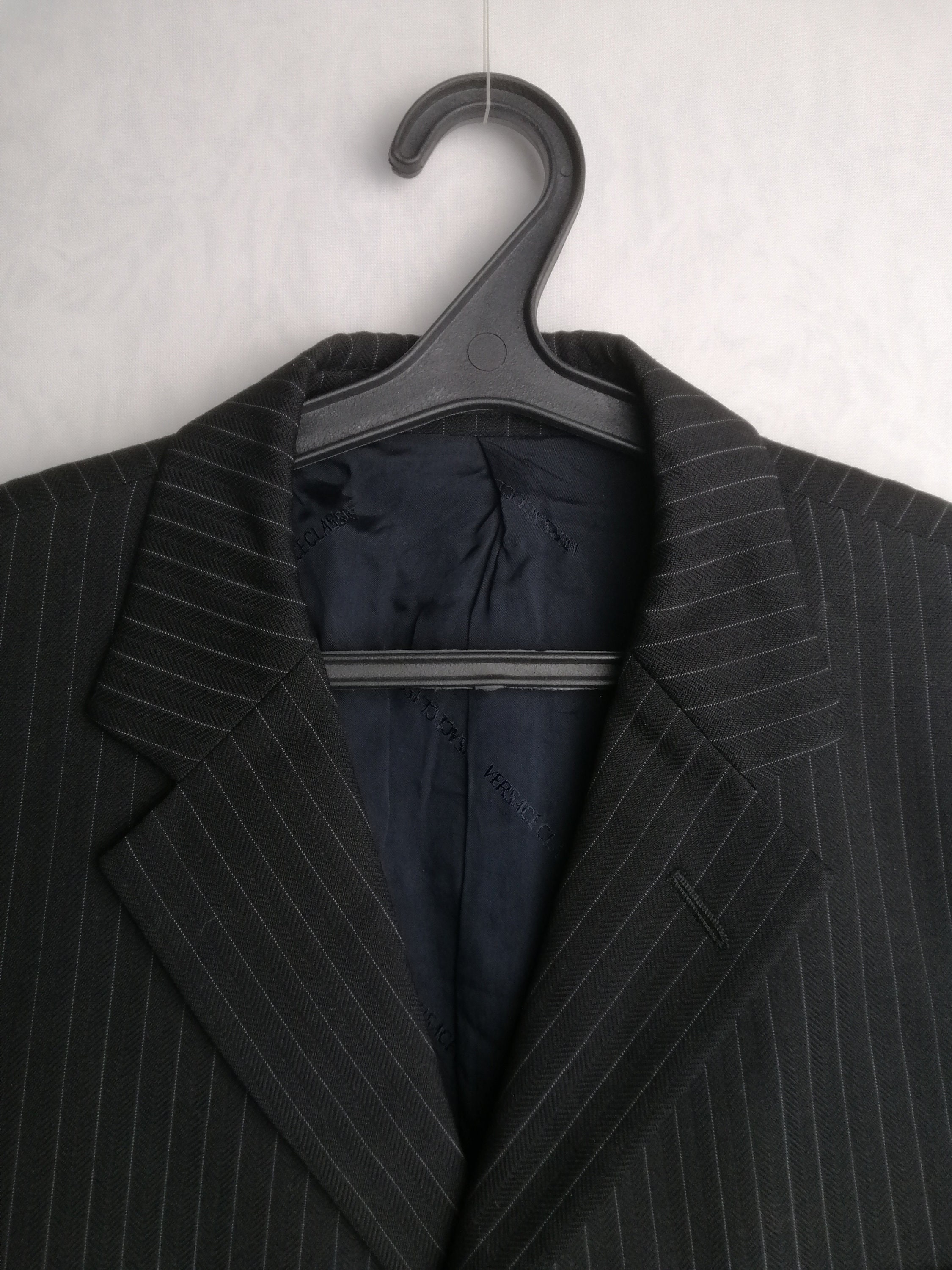 VERSACE CLASSIC Wool Blend Jacket, Y2K Gianni Versace V2 Suit