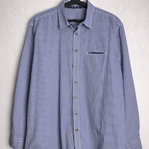 Camicia Trachten da uomo, camicia tradizionale alpina, camicia austriaca a maniche lunghe, camicia folk dell&#39;Oktoberfest con bottoni, camicia bavarese tedesca tirolese, taglia XL