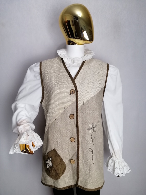 Bavarian waistcoat hotsell