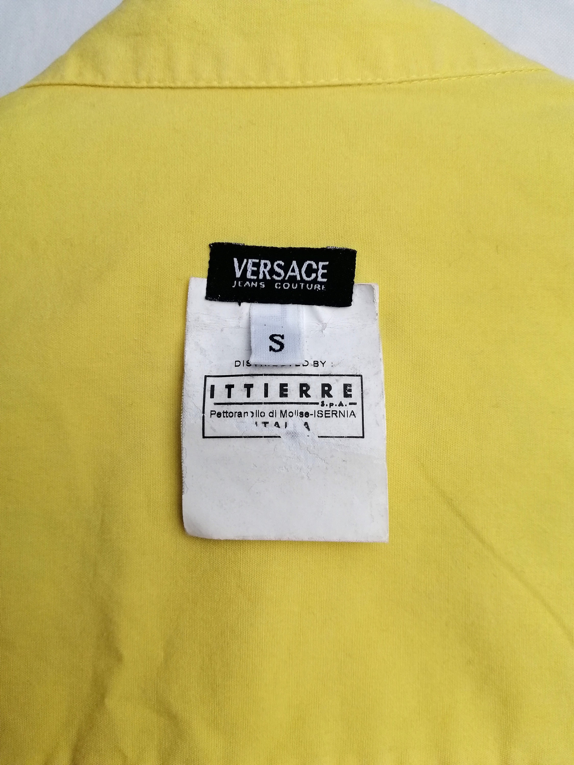 90s GIANNI VERSACE COUTURE カシミア ポロ 長袖 90s GIANNI VERSACE COUTURE カシミア ポロ 長袖 【公式通販】