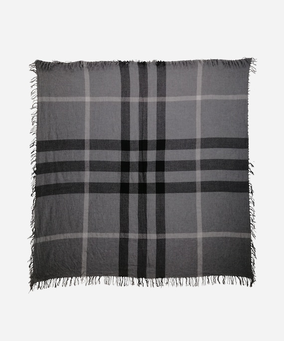 Buy BURBERRY Vintage Wool Stole 90s Burberrys of London Womens