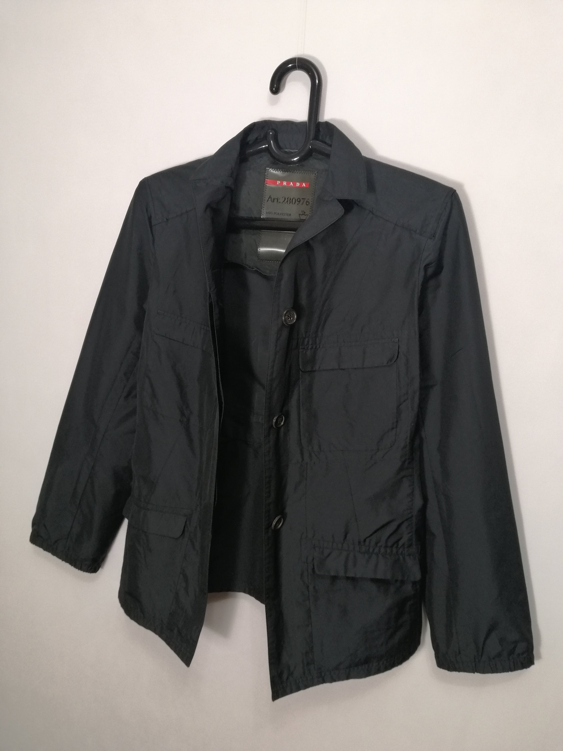 PRADA Vintage Womens Jacket 90s Italian Designer Lightweight PRADA Vintage Womens Jacket 90s Italian Designer Lightweight