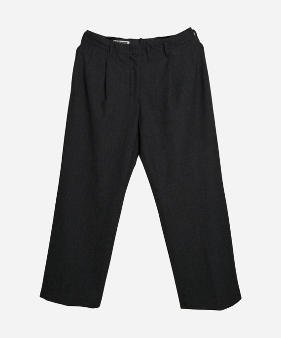 Wool Blend Cigarette Pants - Men - Ready-to-Wear