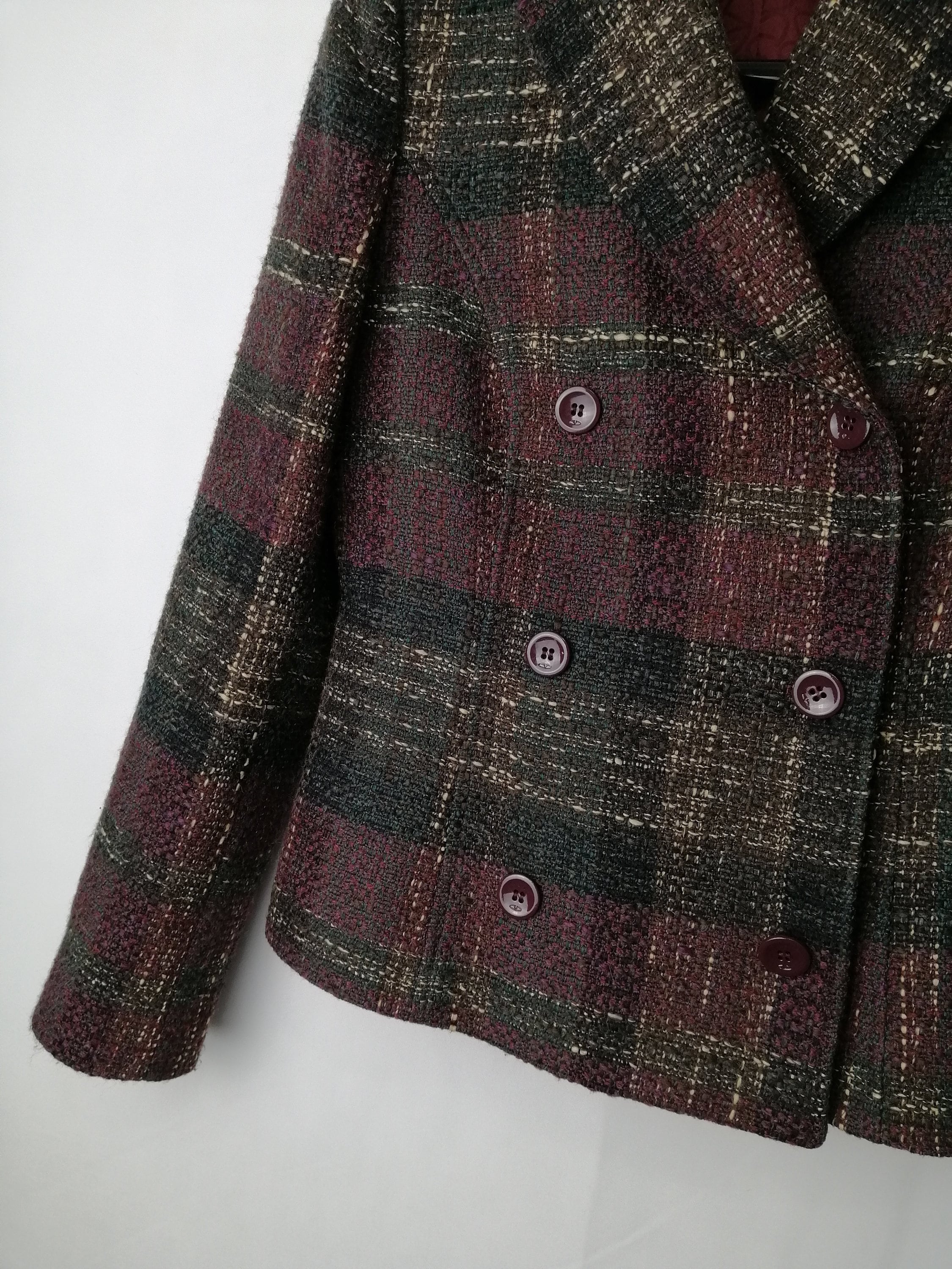 Buy VALENTINO Vintage Womens Jacket 90s Italian Designer Double Online ...