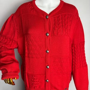 GIESSWEIN Wool Knit Cardigan, Austrian Dirndl Cardigan, Traditional Trachten Sweater, Oktoberfest Tyrolean Cardigan, Bavarian Folk Knitwear