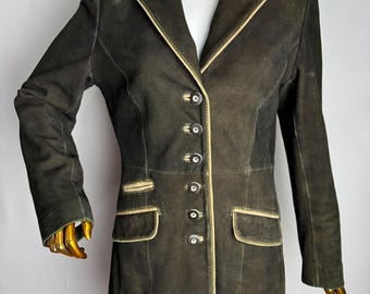 Vtg Early 80s Camel Coat/made in Italy/mohair Wool/wide Hood/one