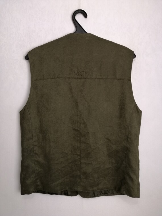 Austrian Mens Vest, Traditional Trachten Vest, Ok… - image 2