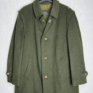 Loden Coat Vintage - Etsy