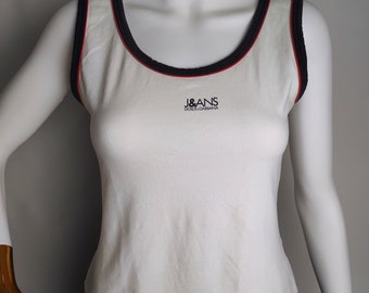 Dolce&Gabbana tank top y2k ヴィンテージ Y2k Vintage DOLCE GABBANA Tank Top. D&G Logo Print Top