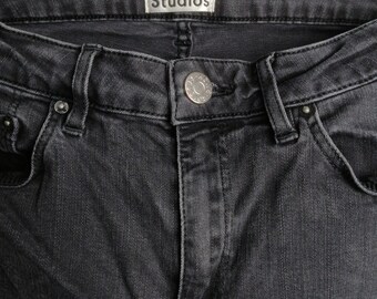 新品未使用 Acne Studios SKIN 5 USED BLACK デニム Acne Studios ACNE studios アクネストゥディオズ デニムパンツ