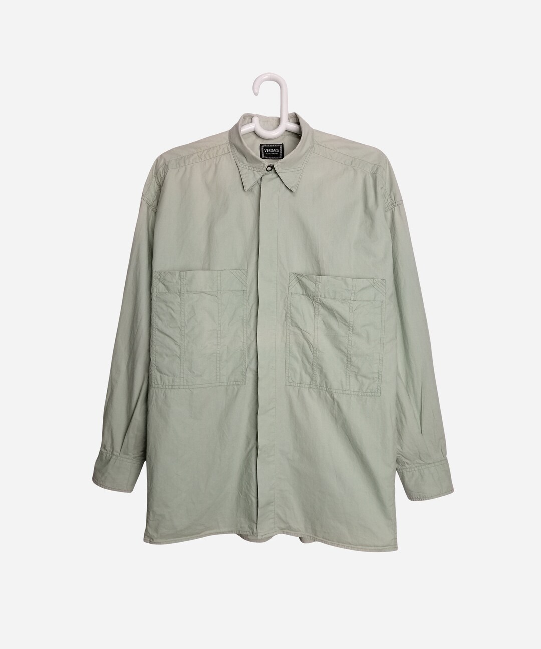 VERSACE JEANS COUTURE Vintage Camicia Uomo anni 80 Autentico