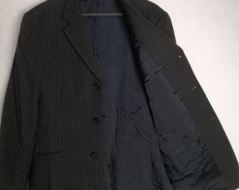 VERSACE CLASSIC Wool Blend Jacket, Y2K Gianni Versace V2 Suit 
