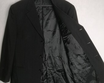 VERSACE CLASSIC V2 Wool Jacket, 90s Gianni Versace Suit Jacket