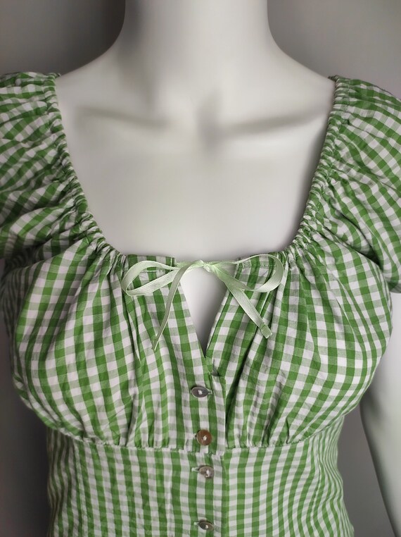 Austrian Dirndl Blouse, Traditional Trachten Blou… - image 3