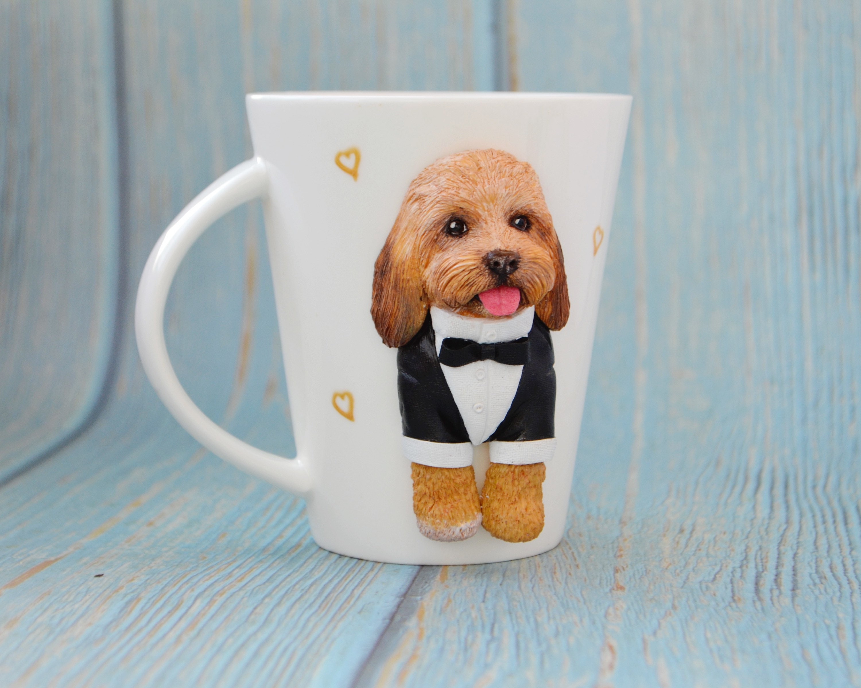 HANDMADE Custom pet mug. Custom pet gifts Pet parent gift. Etsy