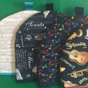 Musikälskare Tea Cosy: Orkesterinstrument, Gitarr, Harpa