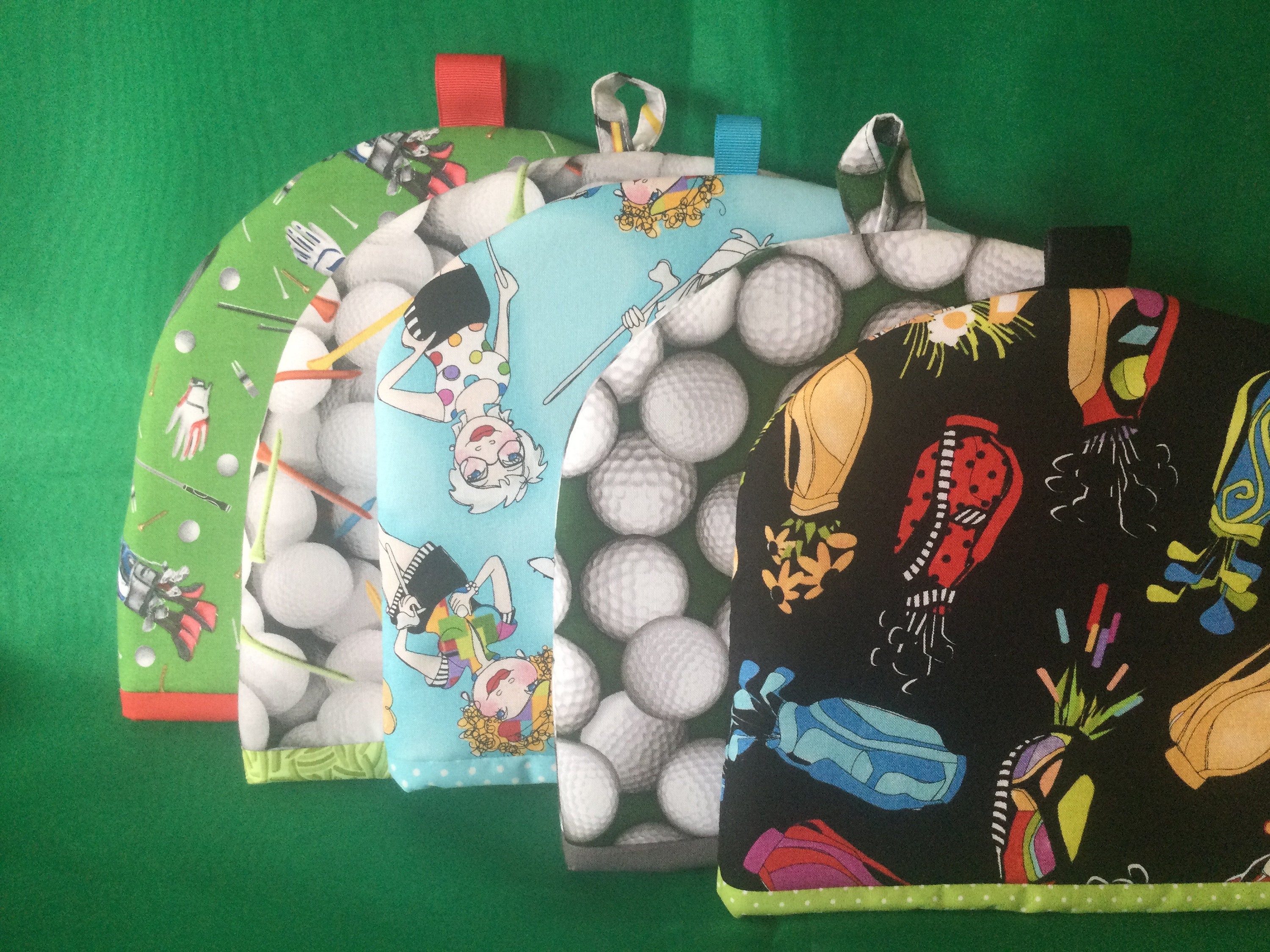 GOLF Fabric Themed Collection Golfing Gifts Loralie Harris Etsy UK