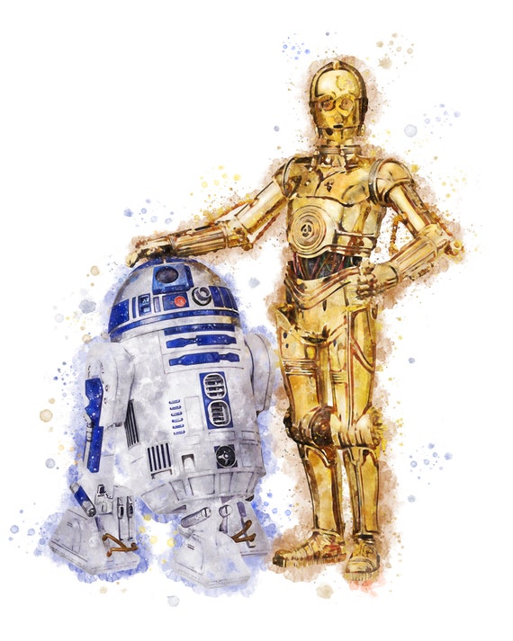 Star Wars R2-D2-42" x 24" LARGE WALL POSTER PRINT NEW 