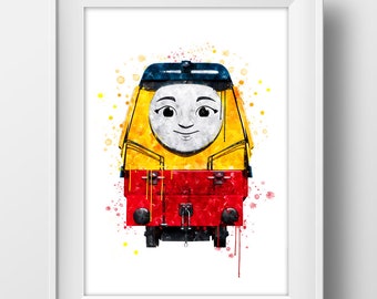 6 Set of Prints Thomas and Friends Poster Thomas and Friends - Etsy