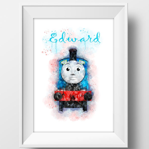 Steam Engine Poster Etsy