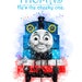 Thomas and Friends Poster Thomas Watercolor Print Thomas - Etsy