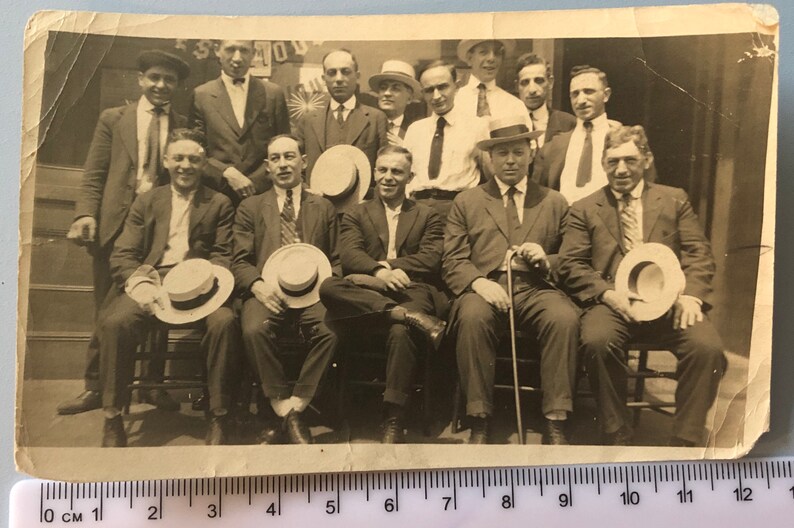Vintage Photograph Handsome Groups of Men Friends Buddies Best Mates Lovers Affectionate Men Hunk Jock Gay Interest Photo Collection #073