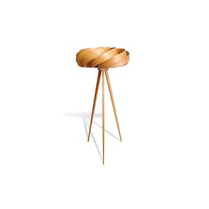 Dekorative Holzstehlampe, lampadaire sur pied, stehlampe holz, Holz-Design-Stehlampe, Öko-Stehlampe, Dreibein-Holzlampe, Lampe bois