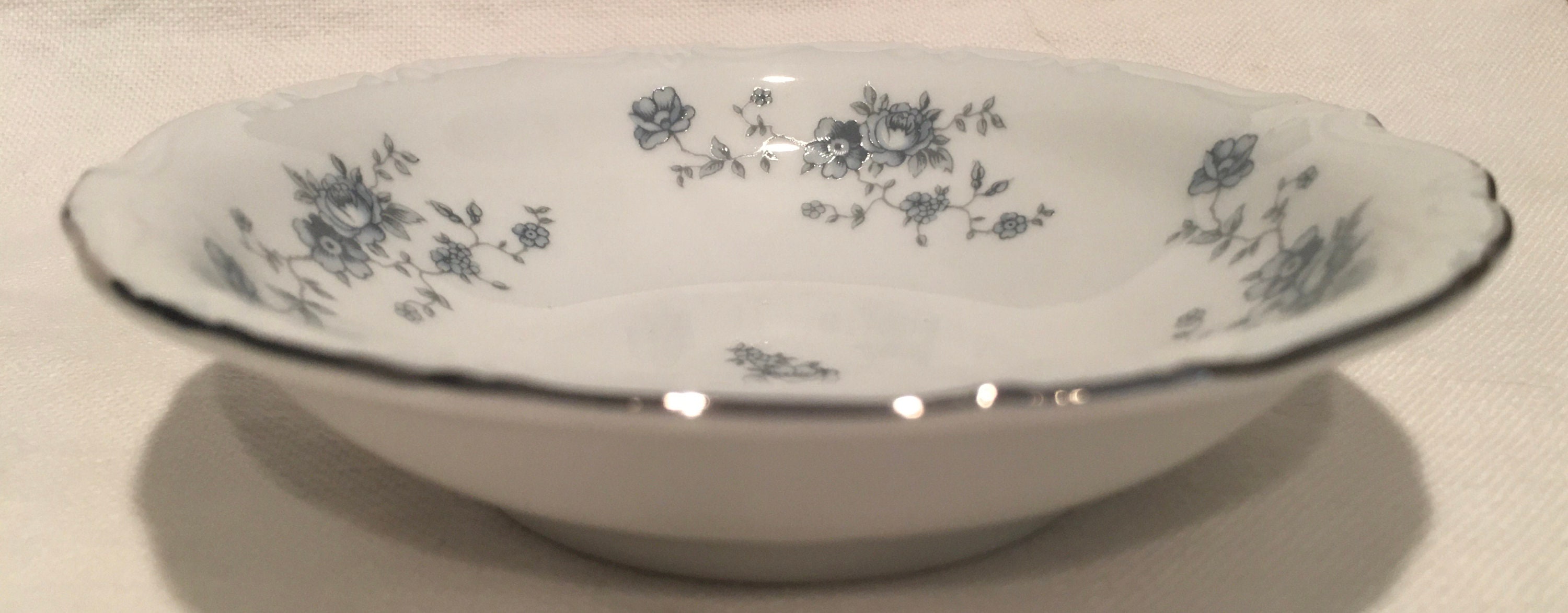 Johann Haviland Blue Garland thailand Traditions Fruit Bowl Etsy