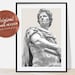 Julius Caesar, Instant Download, Printable, Greek Mythology Art, Greek ...