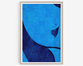 Matisse Blue, Matisse Art Print, Matisse cutout, Henri Matisse Nu Bleu, Matisse Art Poster, Henri Matisse, Home Decor Wall Art, Printable.