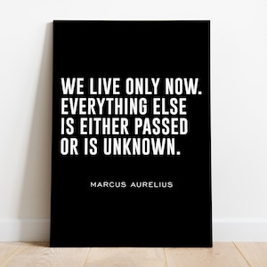 Marcus Aurelius Quote, Stoic quote, Stoic Poster, Stoicism, Aesthetic Room Decor,  Life quote, Instant download, Meditation, Wallpaper.