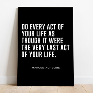 Marcus Aurelius Quote, Stoic quote, Stoic Poster, Stoicism, Aesthetic Room Decor,  Life quote, Instant download, Meditation, Wallpaper.