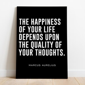 Marcus Aurelius Quote, Stoic quote, Stoic Poster, Stoicism, Aesthetic Room Decor,  Life quote, Instant download, Meditation, Wallpaper.