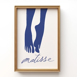 Matisse Blue Legs , Matisse Art Print, Matisse Painting, Henri Matisse Nu Bleu, Matisse Art Poster, Home Decor Wall Art, Printable.