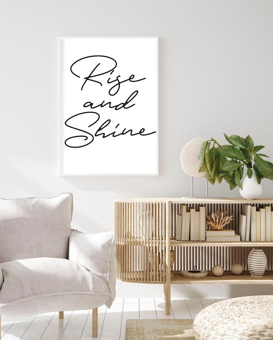 Rise and Shine Wall Art Printable Instant Download Printable Etsy