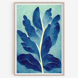 Matisse Leaf Printable, Matisse Art Print, Matisse cutout, Henri Matisse Nu Bleu, Matisse Art Poster, Henri Matisse, Preppy Room Decor,